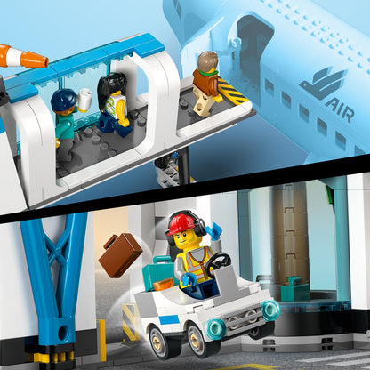 Lego City Airport With Airplane Building Toy for Kids