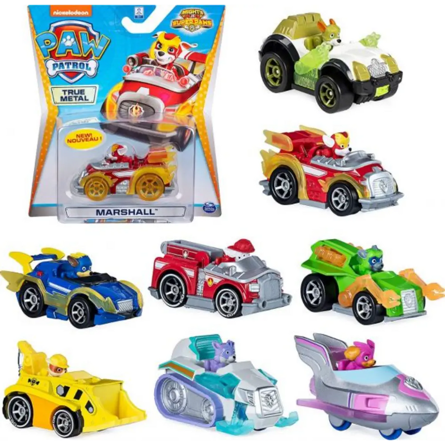 Pawpatrol 1:55 True Metal Aqua Assortment