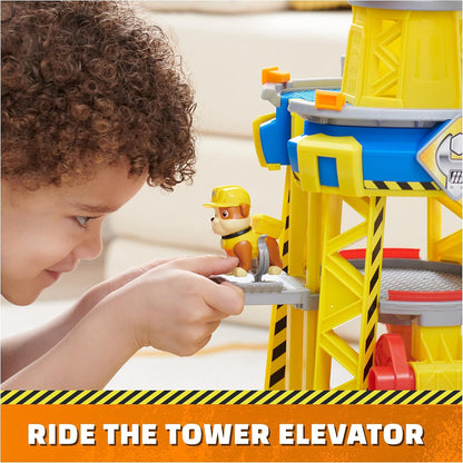 Rubble & Crew Bark Yard Crane Tower Battery Operated
