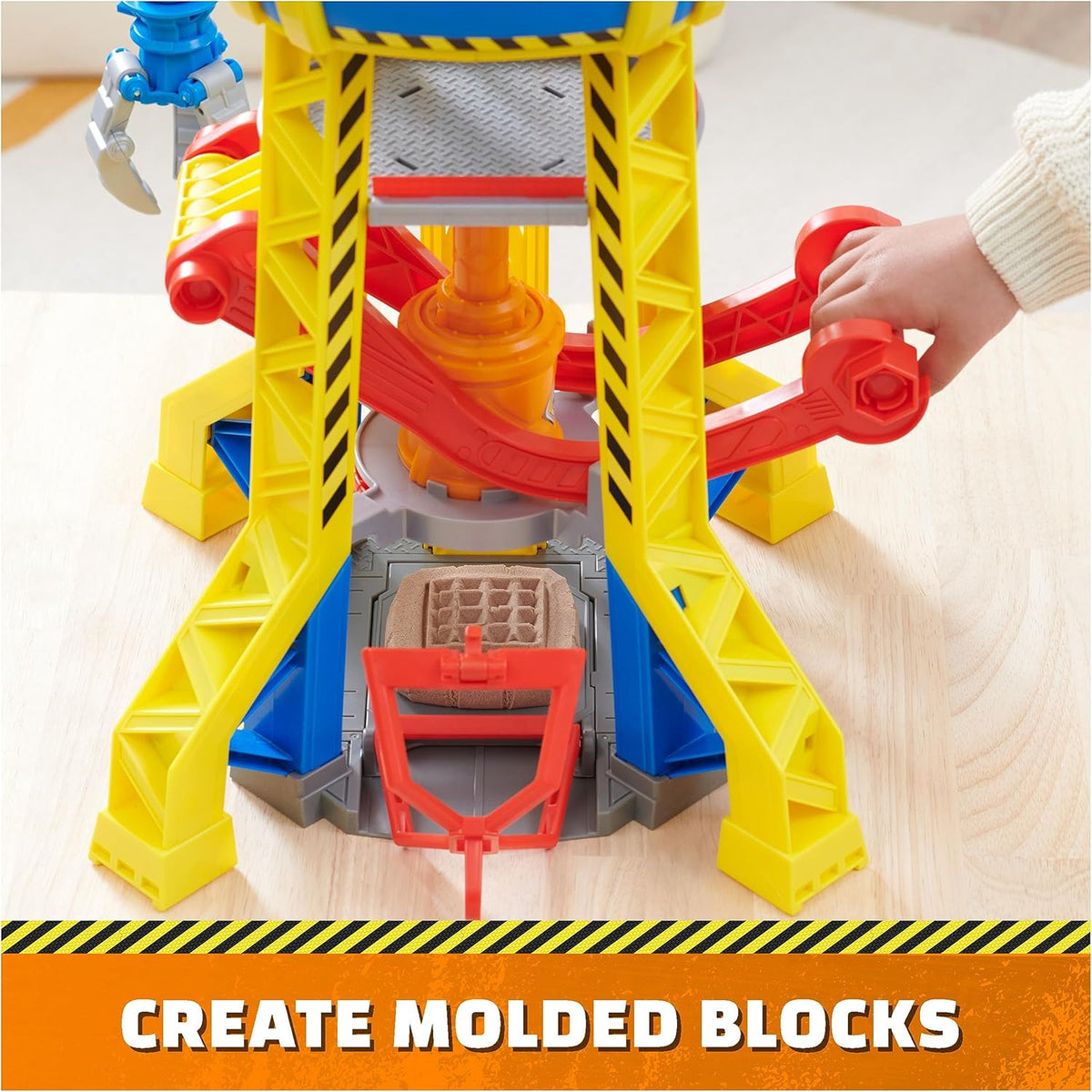 Rubble & Crew Bark Yard Crane Tower Battery Operated