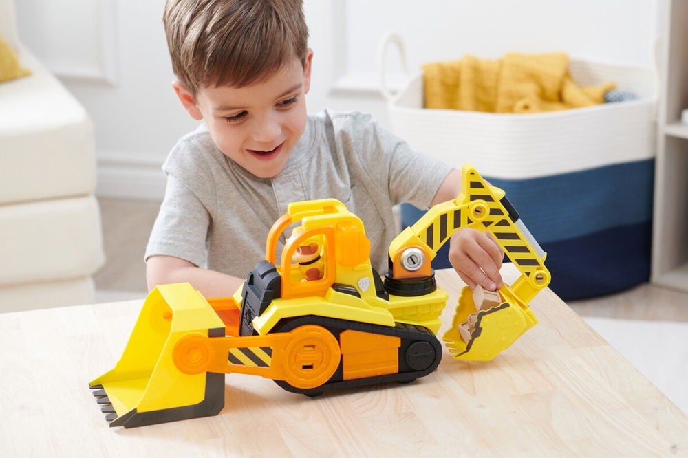 Rubble & Crew Deluxe Buldozer Vehicle Rubble Battery Opearted