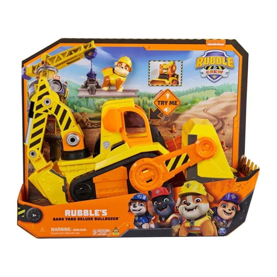 Rubble & Crew Deluxe Buldozer Vehicle Rubble Battery Opearted