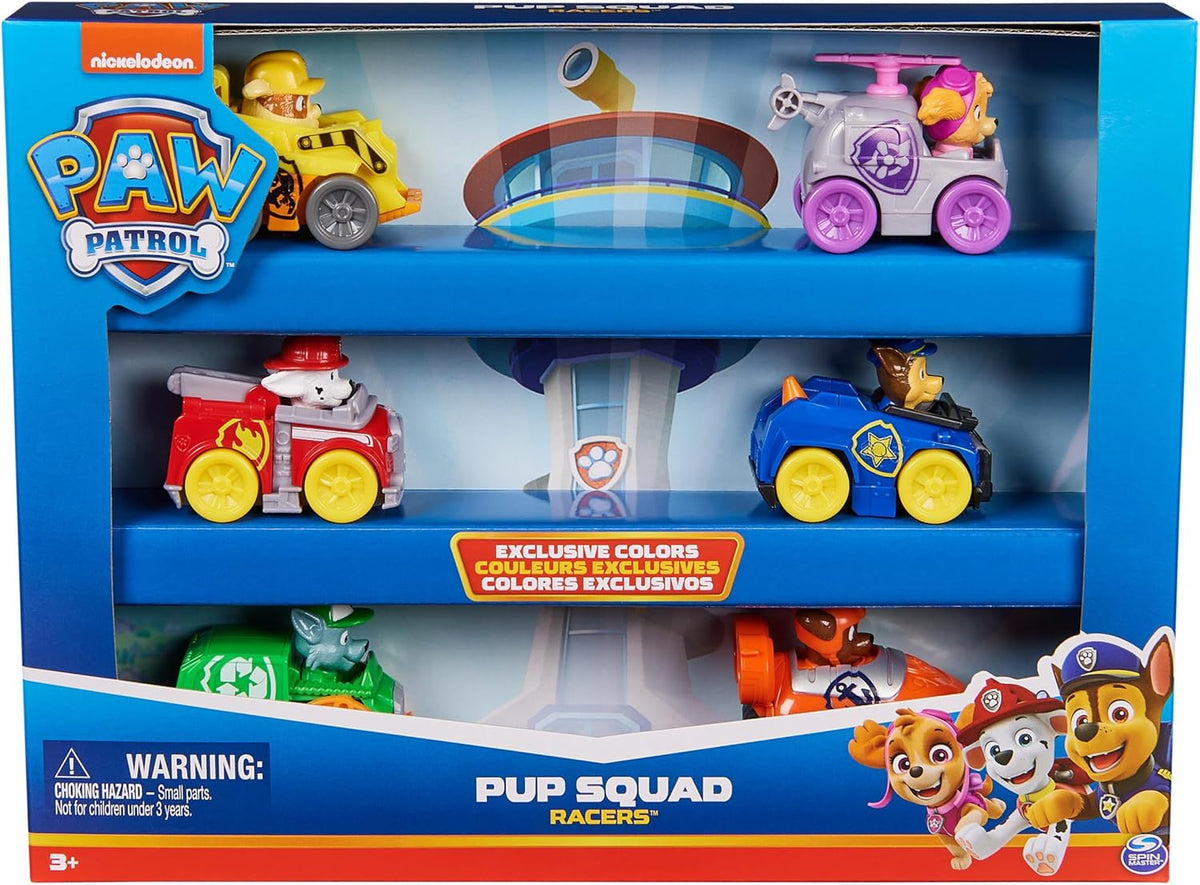 Paw Patrol Pup Squad Racers Gift Pack Set