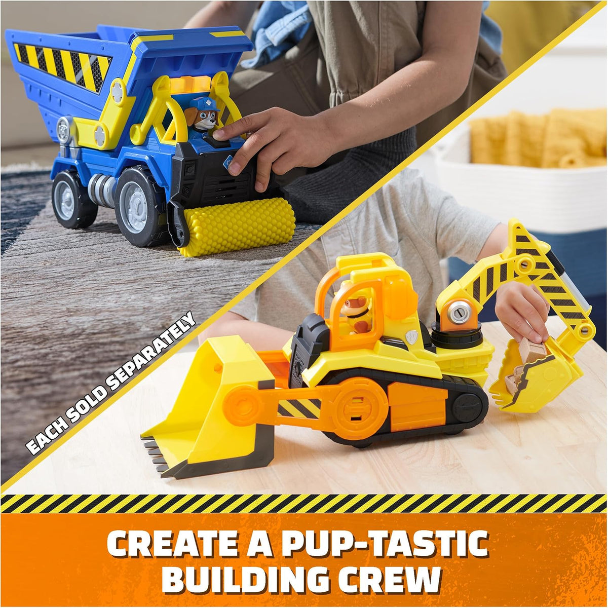 Rubble & Crew Deluxe Wheeler Dump Truck Battery Operated