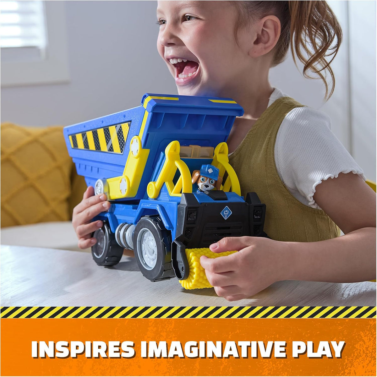 Rubble & Crew Deluxe Wheeler Dump Truck Battery Operated