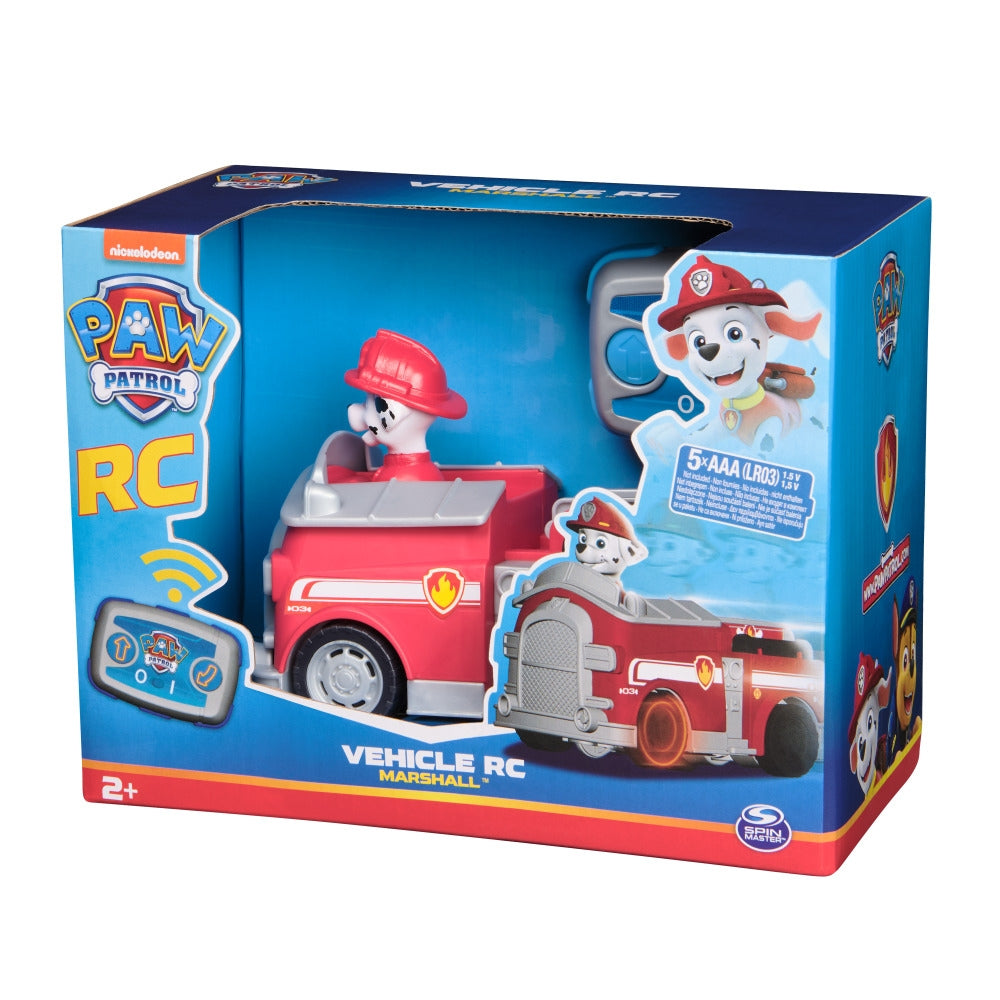 Paw Patrol Rc 1:24 V2 Chase & Marshall Assortment Battery Operated