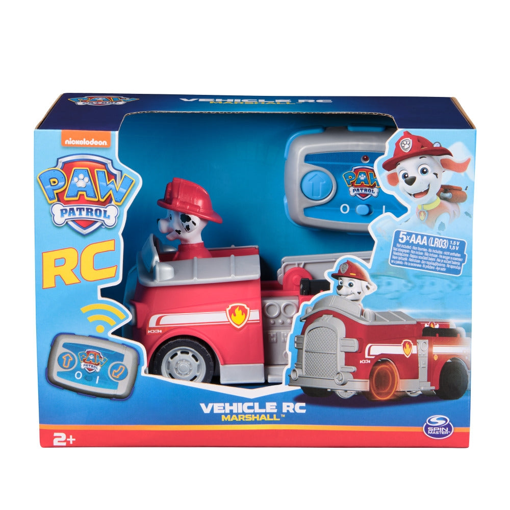 Paw Patrol Rc 1:24 V2 Chase & Marshall Assortment Battery Operated