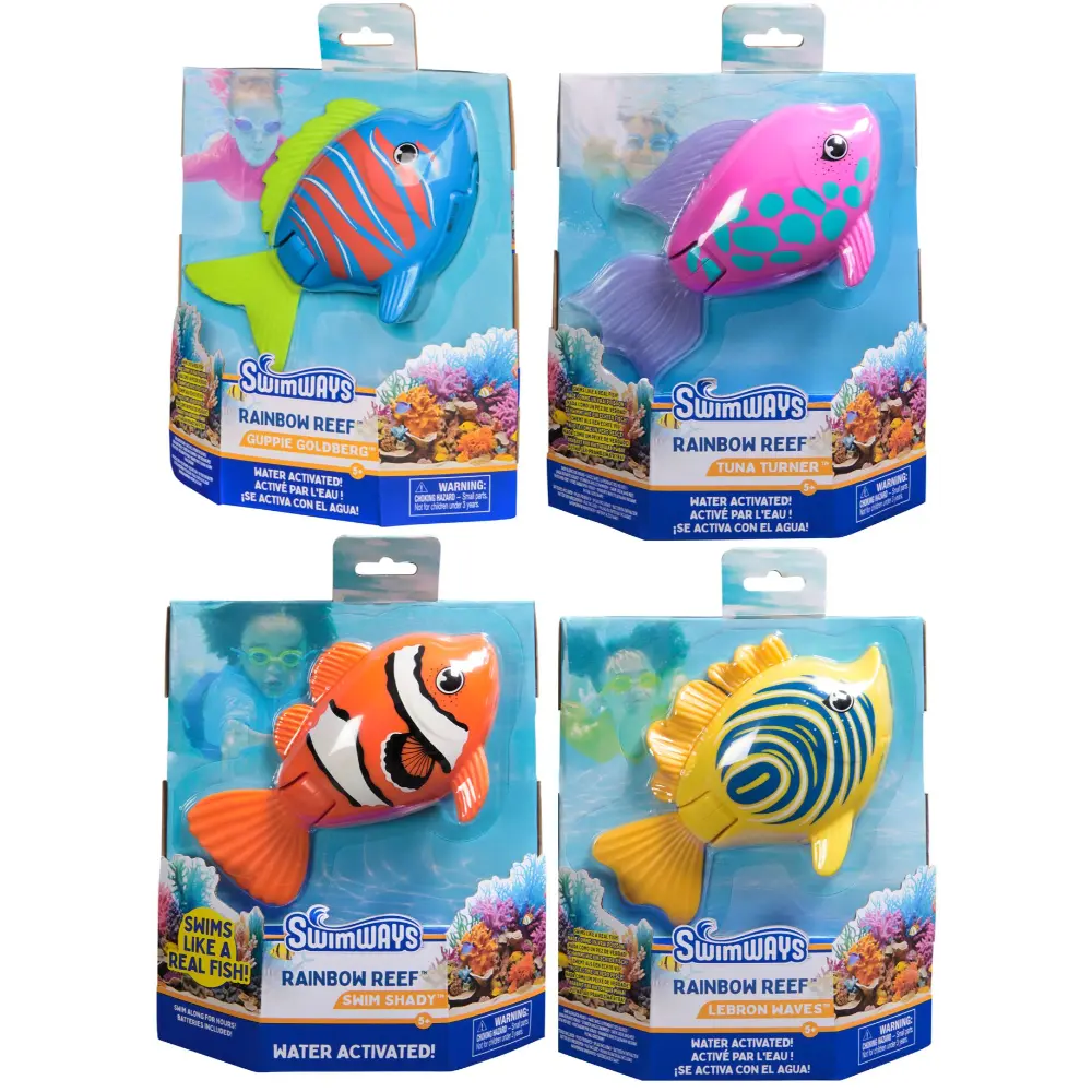 Swimways Rainbow Reef Asstortment Battery-Operated 1-piece