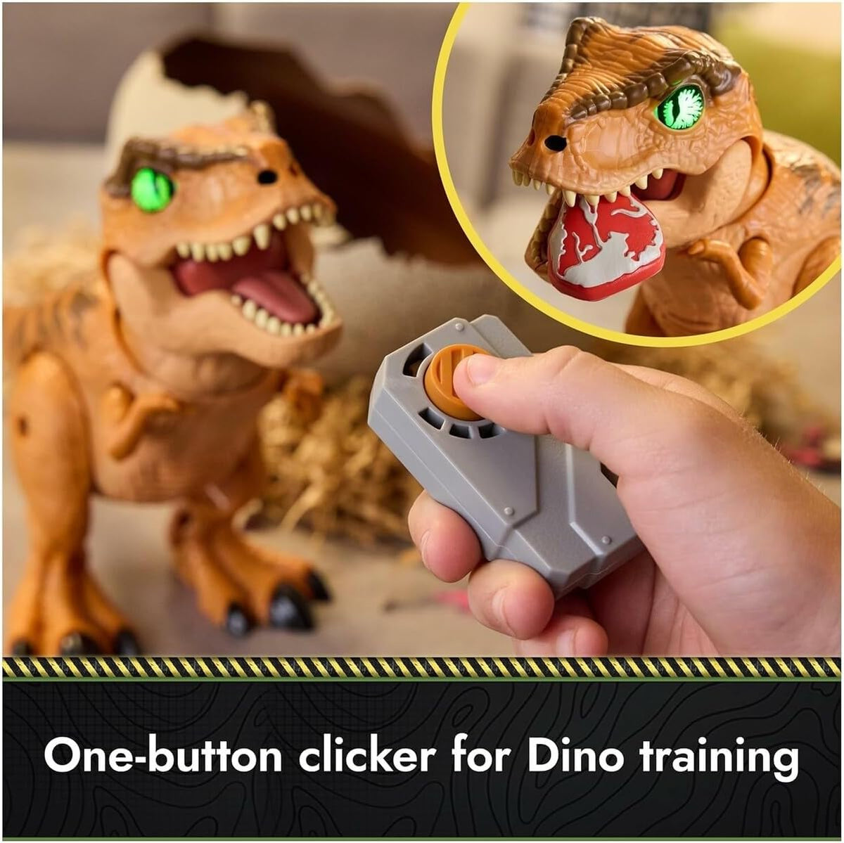 Primal Hatch Interactive Hatching Dino Battery-Operated