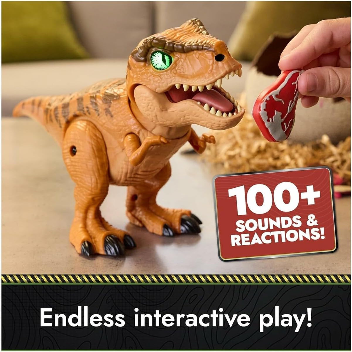 Primal Hatch Interactive Hatching Dino Battery-Operated