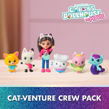 Gabby's Doll House Movie Cat-Venture Crew Pack