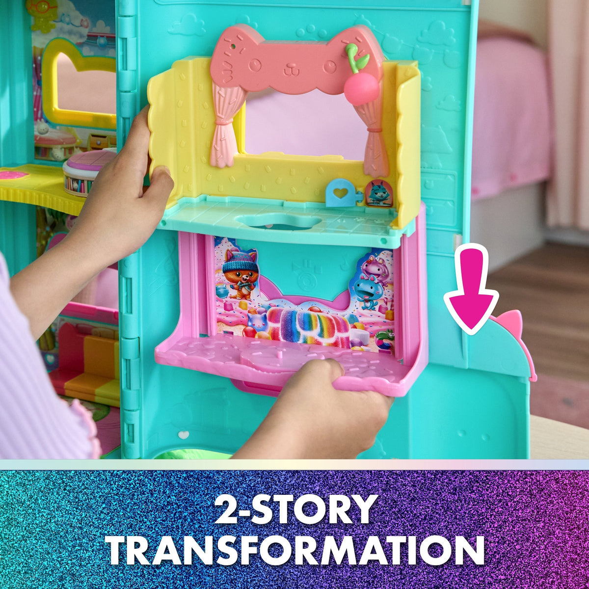 Gabby's Dollhouse Movie Portal Rooms Assortment