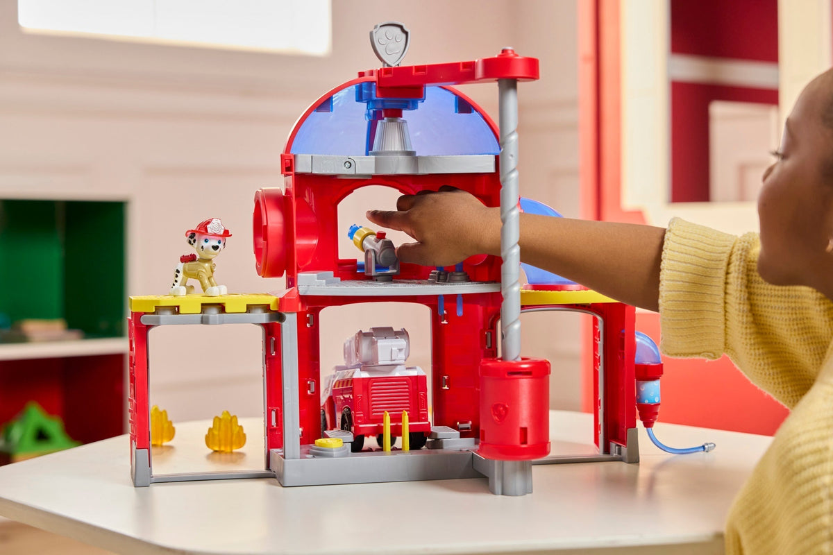 Paw Patrol Fire Station Playset Battery Operated