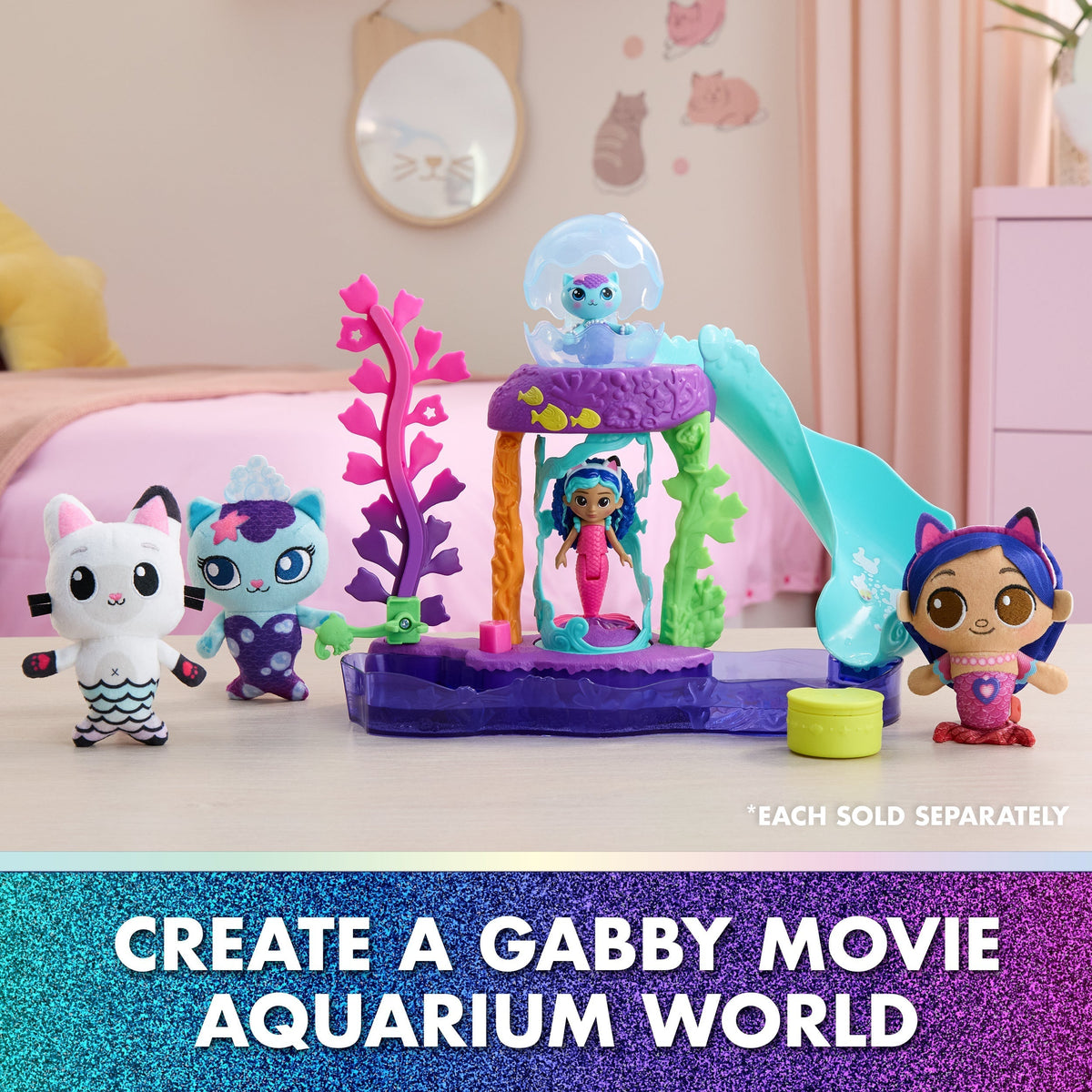 Gabby's Doll House Movie Aquarium Playset
