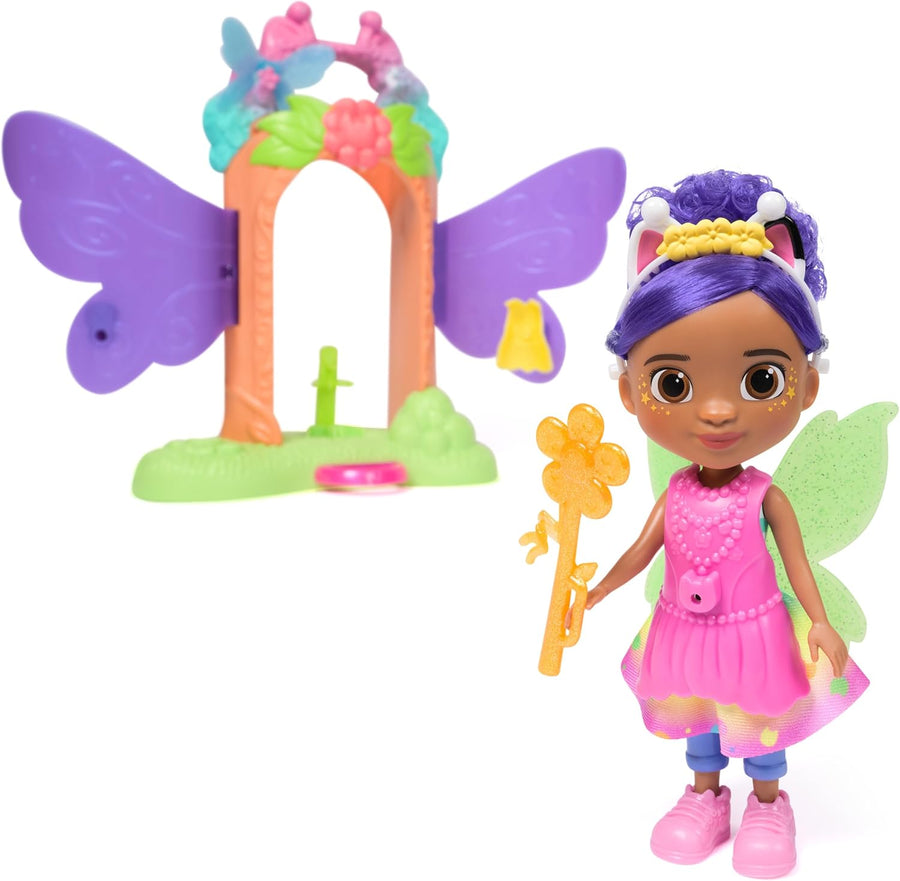 Gabby's Dollhouse Fairy Magic Reveal Playset with 15cm Gabby Doll & Accessories