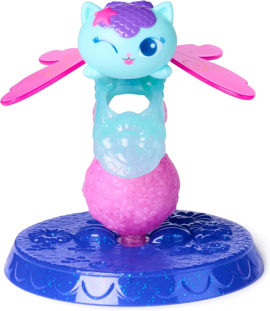 Gabby's Dollhouse Fairylandia Baby Box Fairy Ring Figure with Fluttering Wings and Display Stand  Kids Toys
