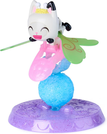 Gabby's Dollhouse Fairylandia Baby Box Fairy Ring Figure with Fluttering Wings and Display Stand  Kids Toys
