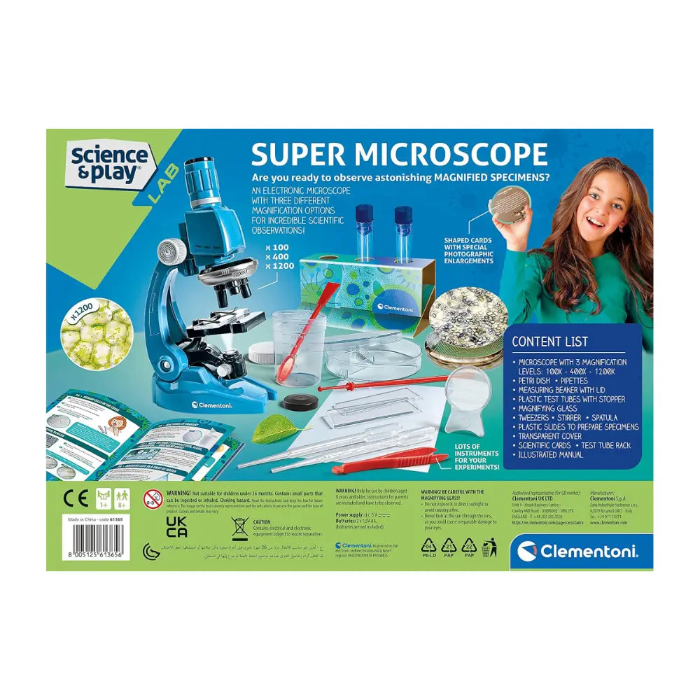 Clementoni Super Microscope 1200X