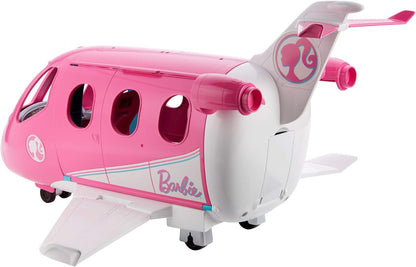 Barbie Dreamplane Transforming Airplane Playset with 15+ Accessories