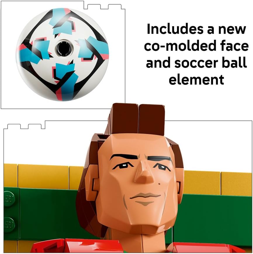 Lego Editions Cristiano Ronaldo Soccer Legend Building Set