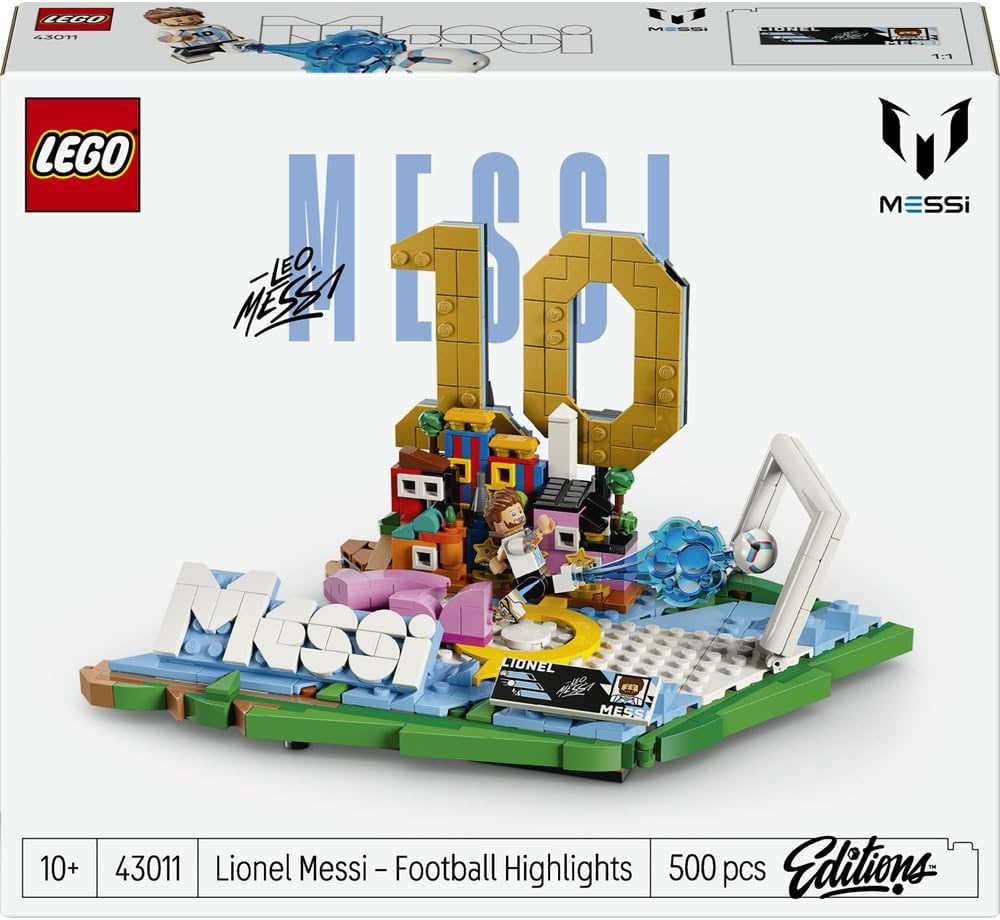 Lego Editions Messi Soccer Highlight Building Set