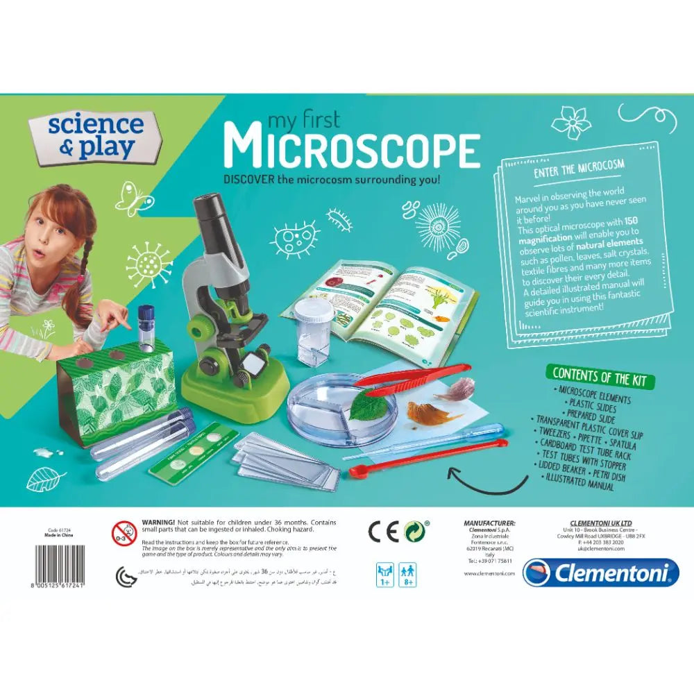 Clementoni Science & Play My First Microscope