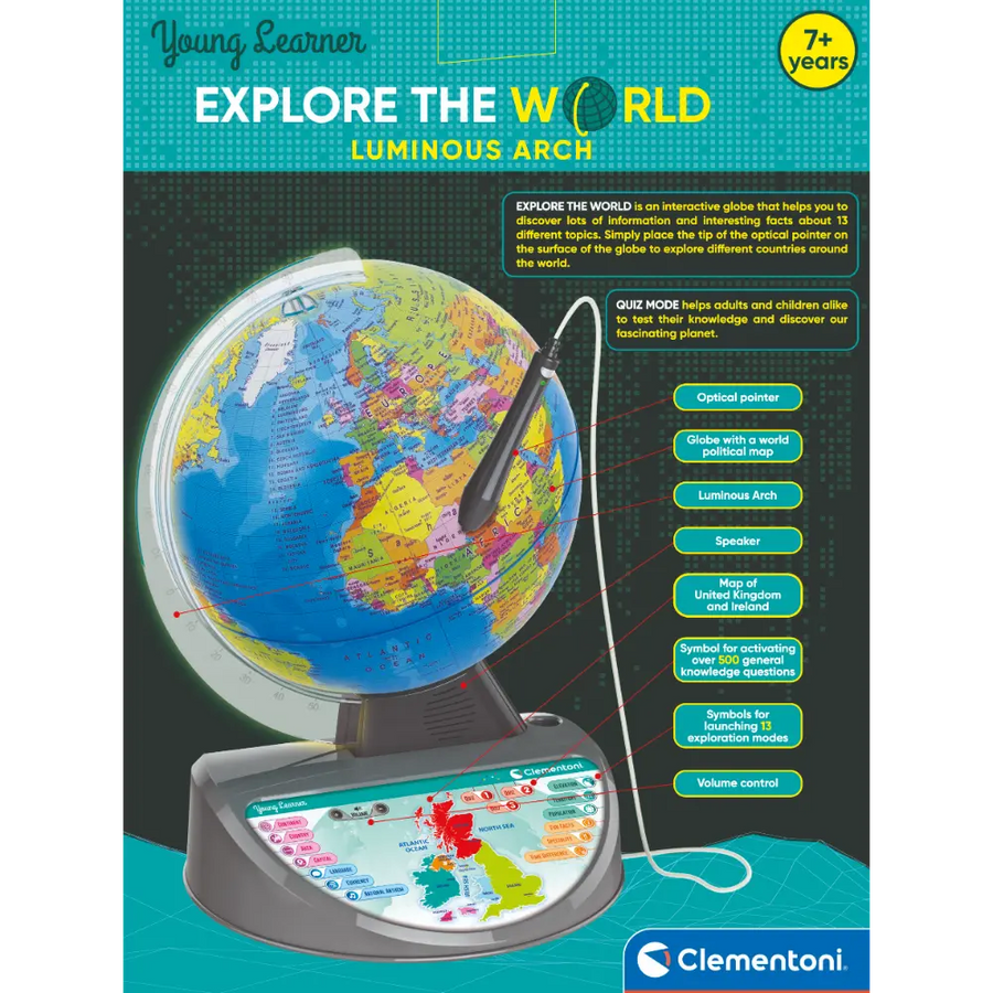 Clementoni Explore The World Battery-Operated