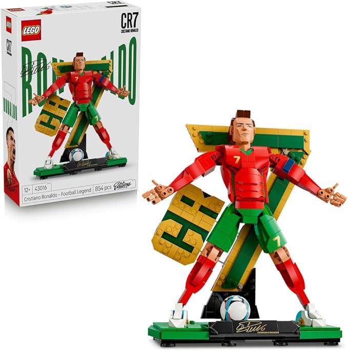Lego Editions Cristiano Ronaldo Soccer Legend Building Set