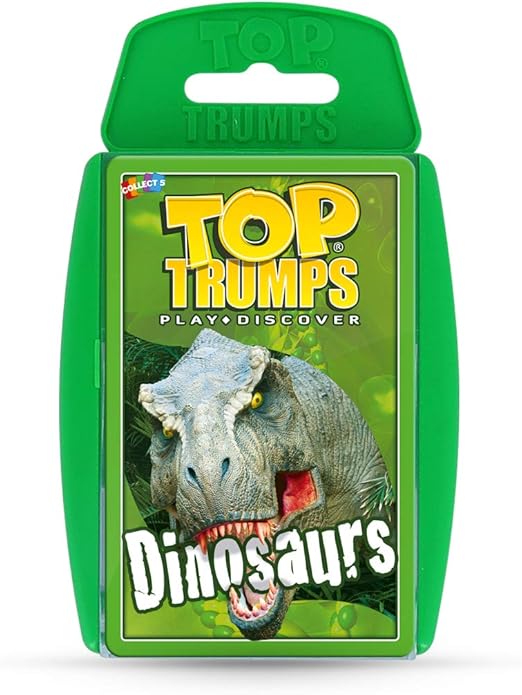 Top Trumps Dinosaurs Card Game for Kids and Dinosaur Fans