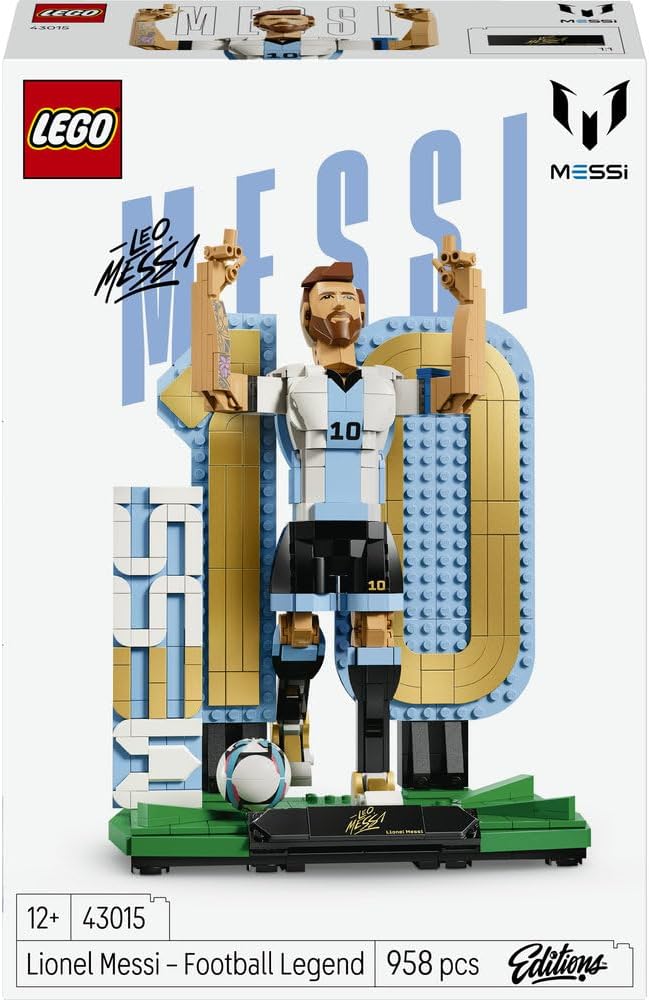 Lego Editions Lionel Messi Soccer Legend Building Set