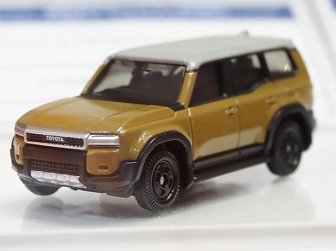 Tomica Toyota Land Cruiser 250 1:66 Scale Die-Cast Toy Car - Collectible Miniature SUV