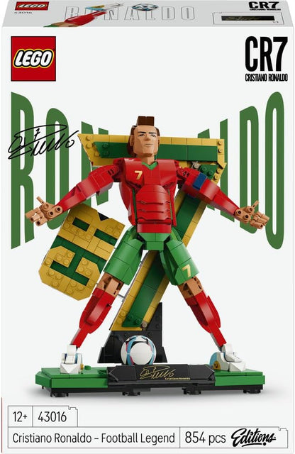 Lego Editions Cristiano Ronaldo Soccer Legend Building Set