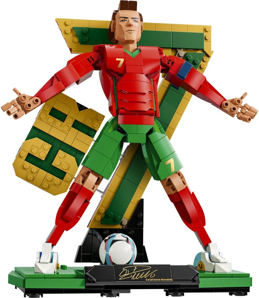 Lego Editions Cristiano Ronaldo Soccer Legend Building Set