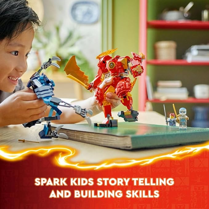 Lego Ninjago Kais Elemental Fire Mech