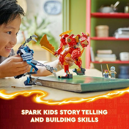 Lego Ninjago Kais Elemental Fire Mech