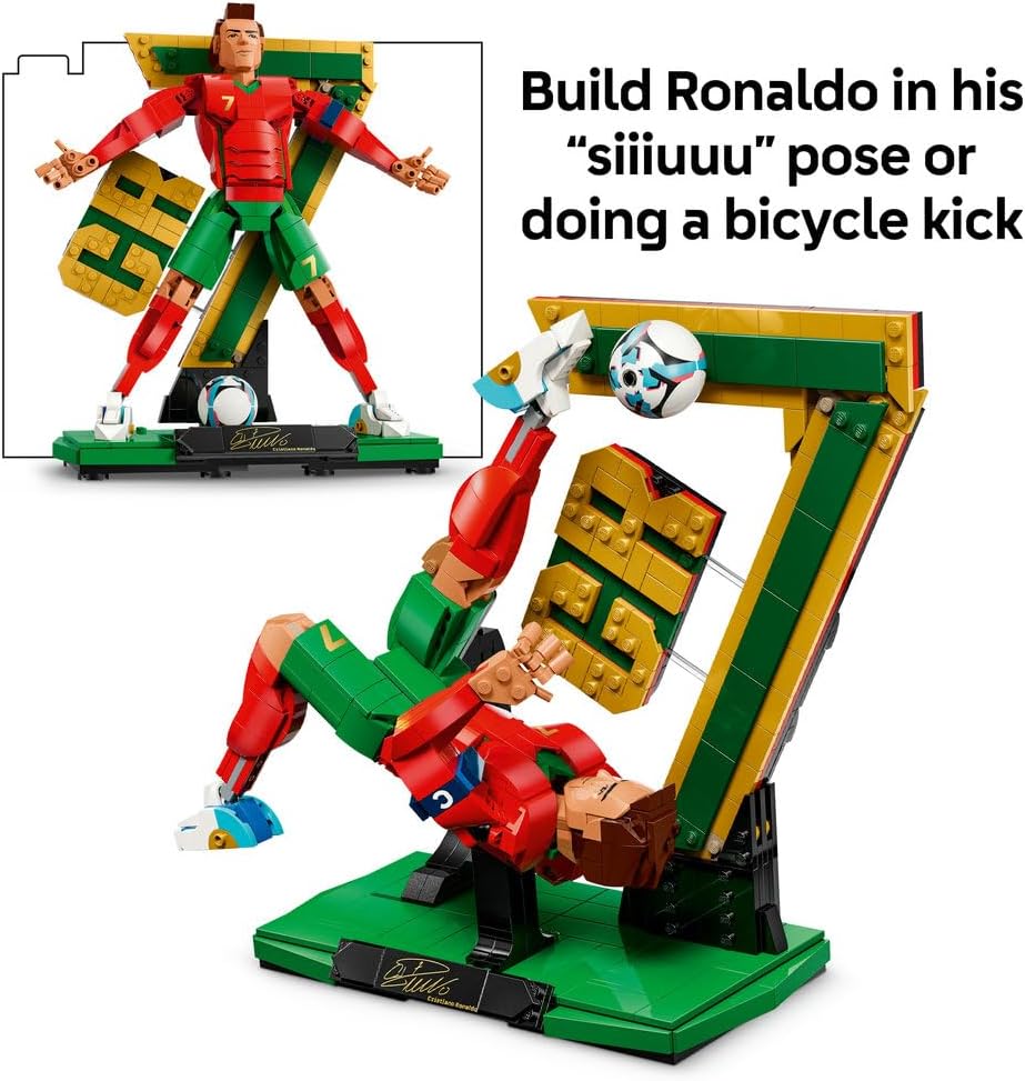 Lego Editions Cristiano Ronaldo Soccer Legend Building Set