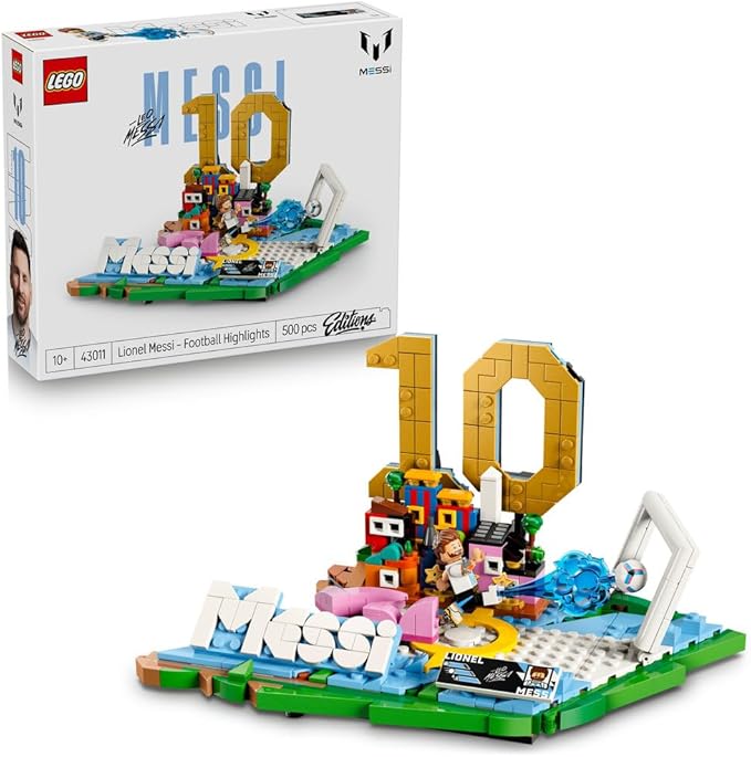Lego Editions Messi Soccer Highlight Building Set