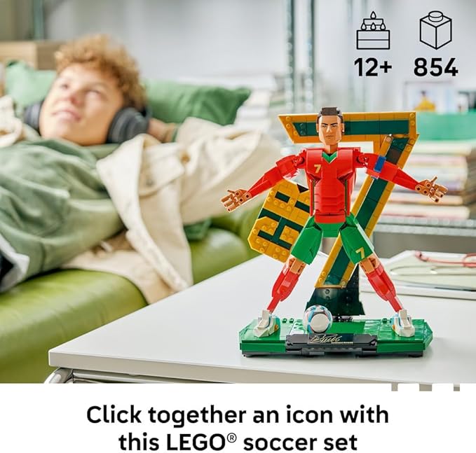 Lego Editions Cristiano Ronaldo Soccer Legend Building Set