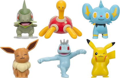 Pokemon Battle Action Figure Multi 6 Pack Assortment
