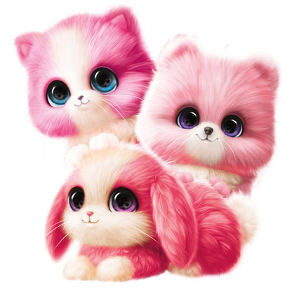 Scruff A Luvs Pet Single Pack Pink Plush Toys