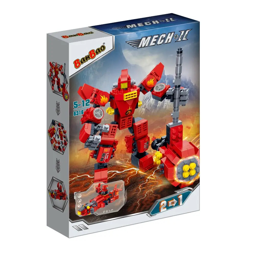 Banbao 2-In-1 Mech II Building Blocks
