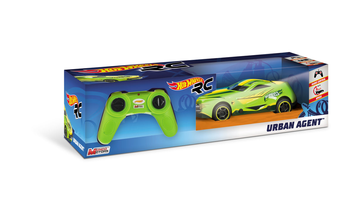 Hot Wheels RC Urban Agent 1:24, Battery-Operated