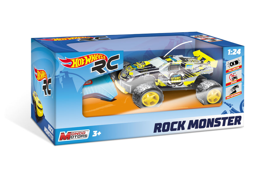 Hot Wheels RC Rock Monster Battery-Operated