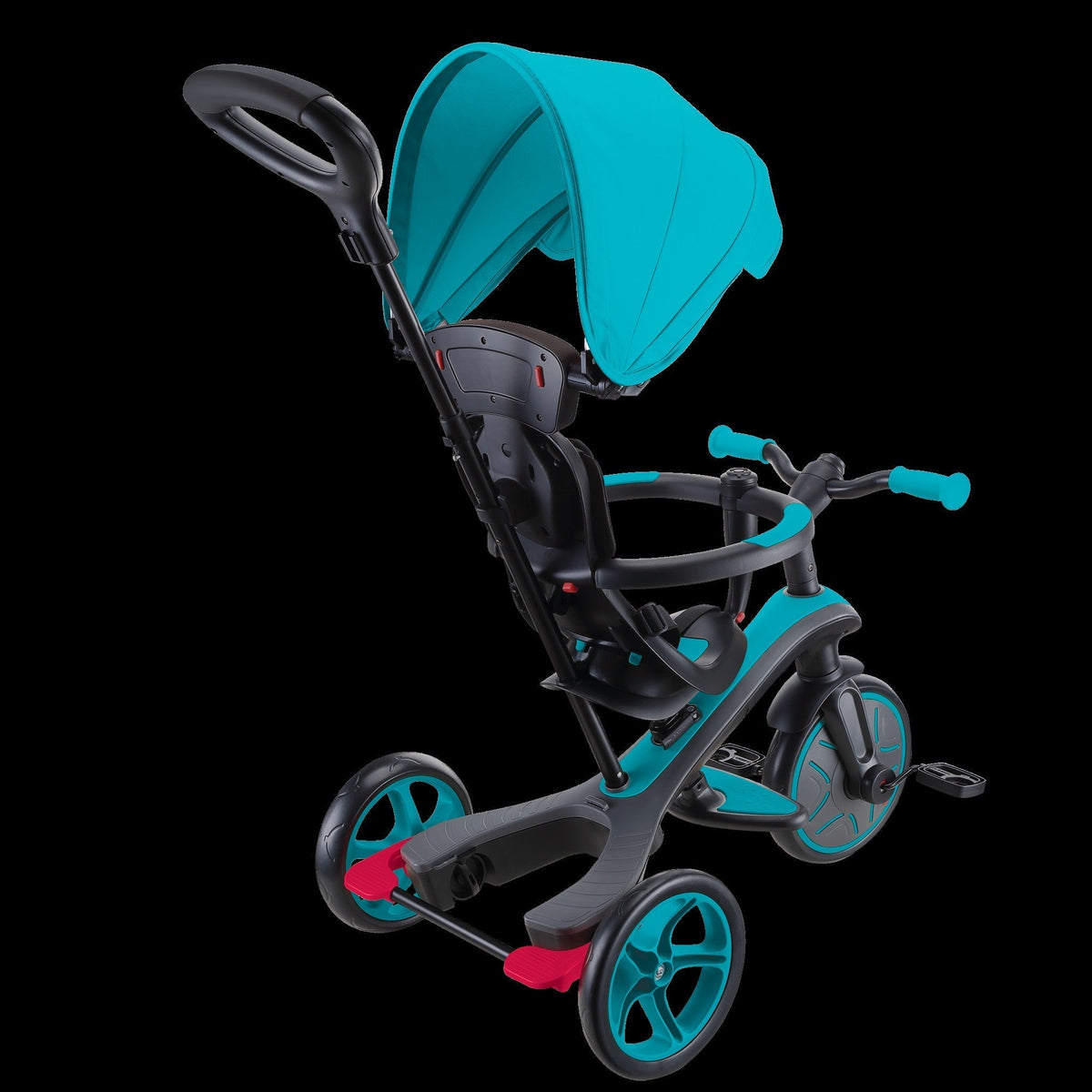 Globber Trike Explorer Tricycle 4-In-1 Teal
