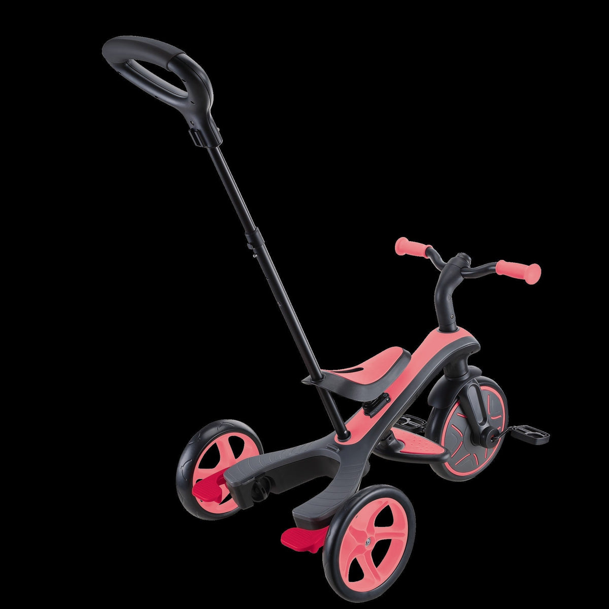 Globber Trike Explorer Tricycle 4-In-1 Coral Pink