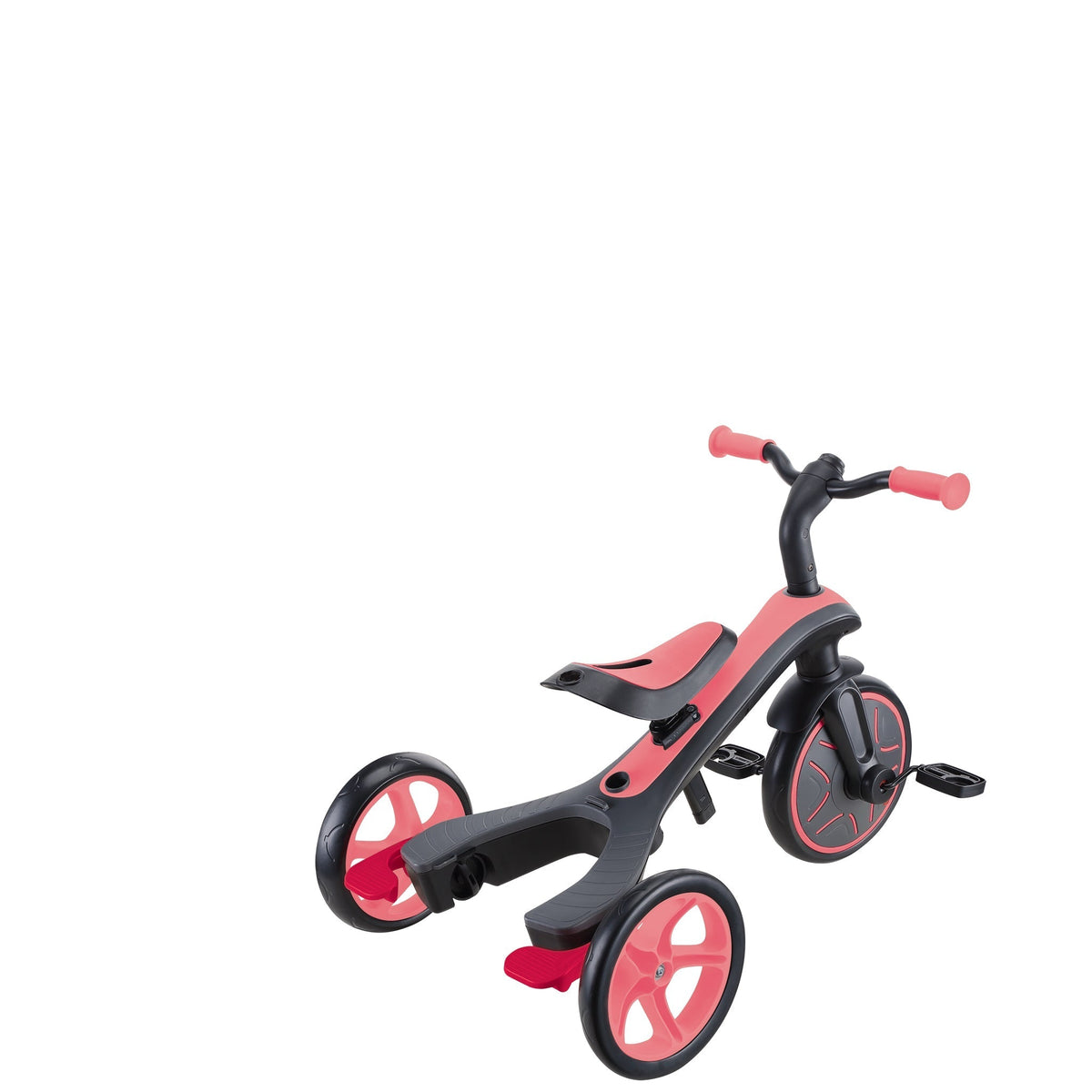 Globber Trike Explorer Tricycle 4-In-1 Coral Pink