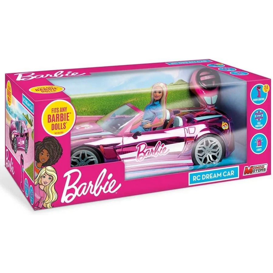 Barbie Remote-Control Dream Car 2.4Ghz