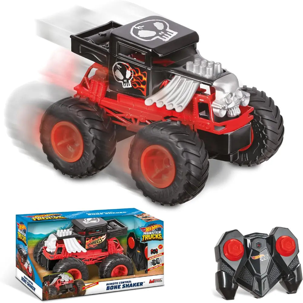 Hot Wheels RC Monster Truck Bone Shaker Battery-Operated