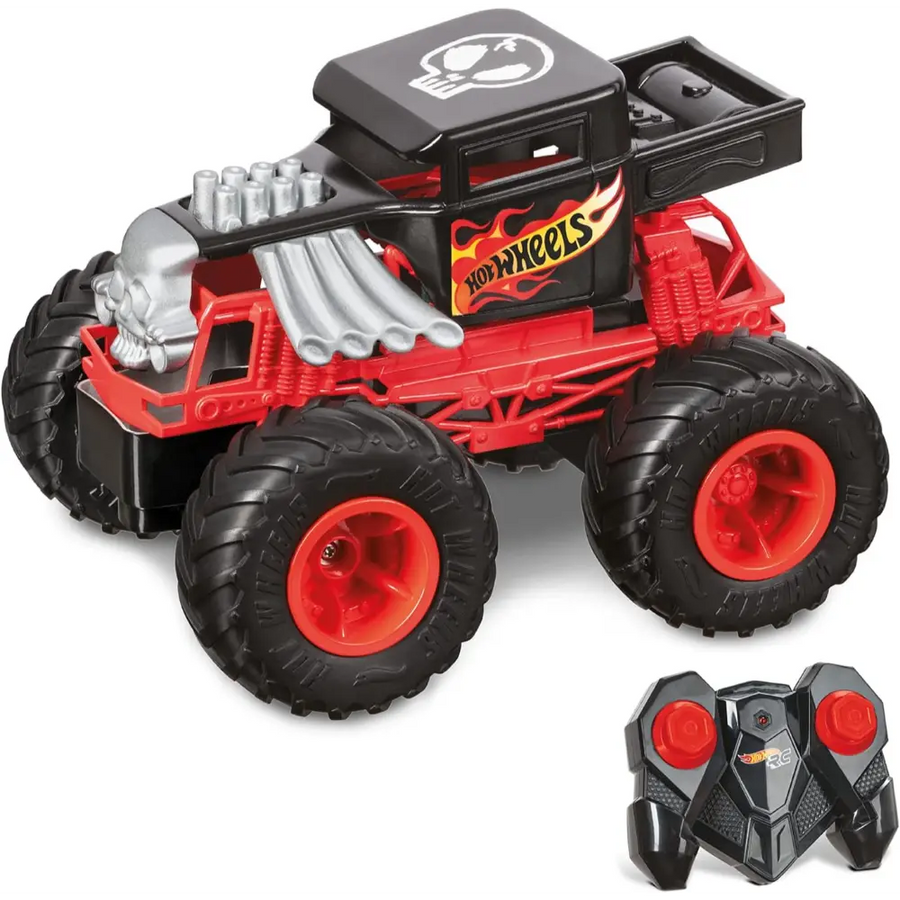 Hot Wheels RC Monster Truck Bone Shaker Battery-Operated