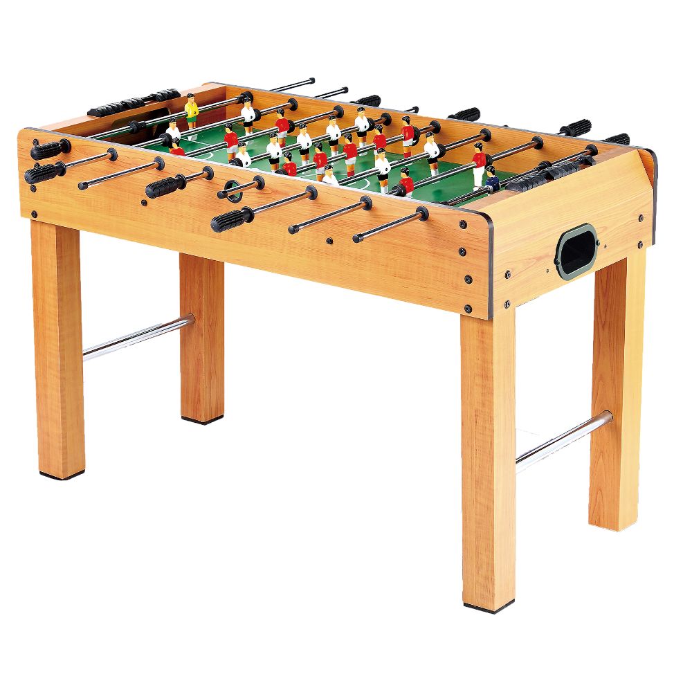 Power Joy Goal-Goal Soccer Game 121 x 61 x 80.5 cm Indoor Football Table Game for Kids & Family